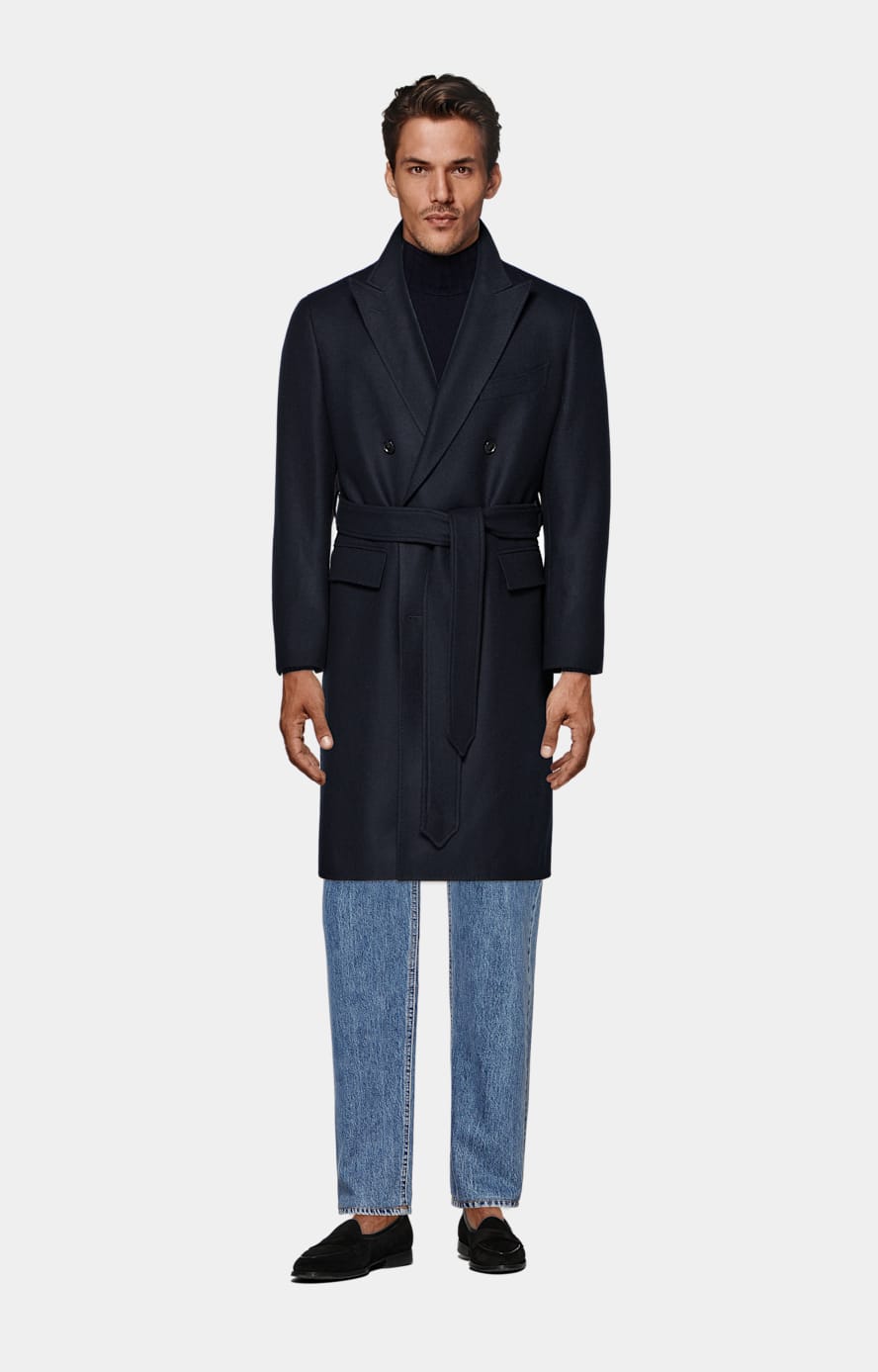 Navy Turtleneck