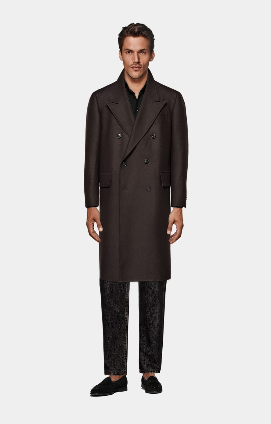 Dark Brown Overcoat