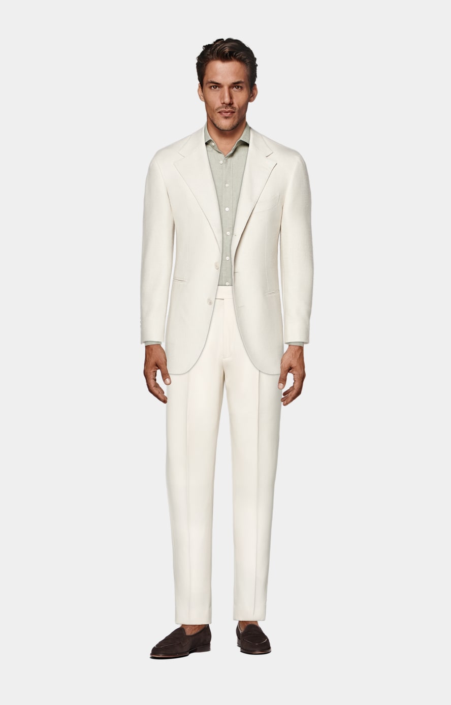 Light Green Tailored Fit Shirt