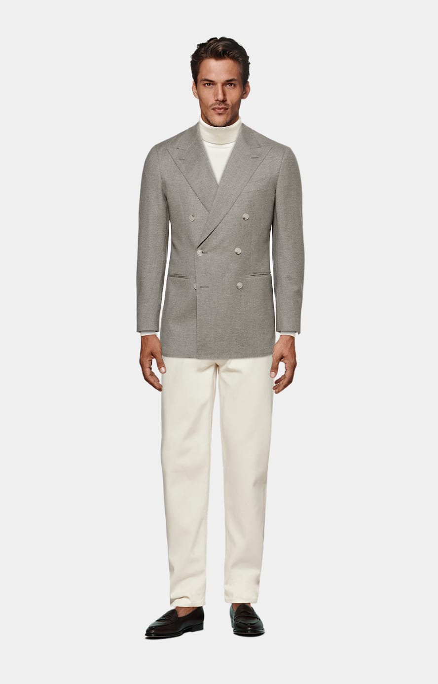 Off-White Merino Turtleneck