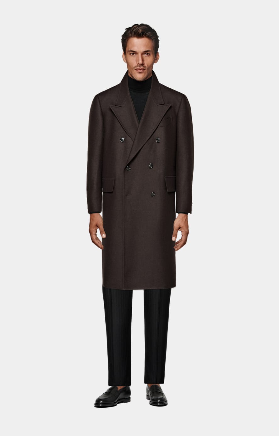 Dark Brown Overcoat