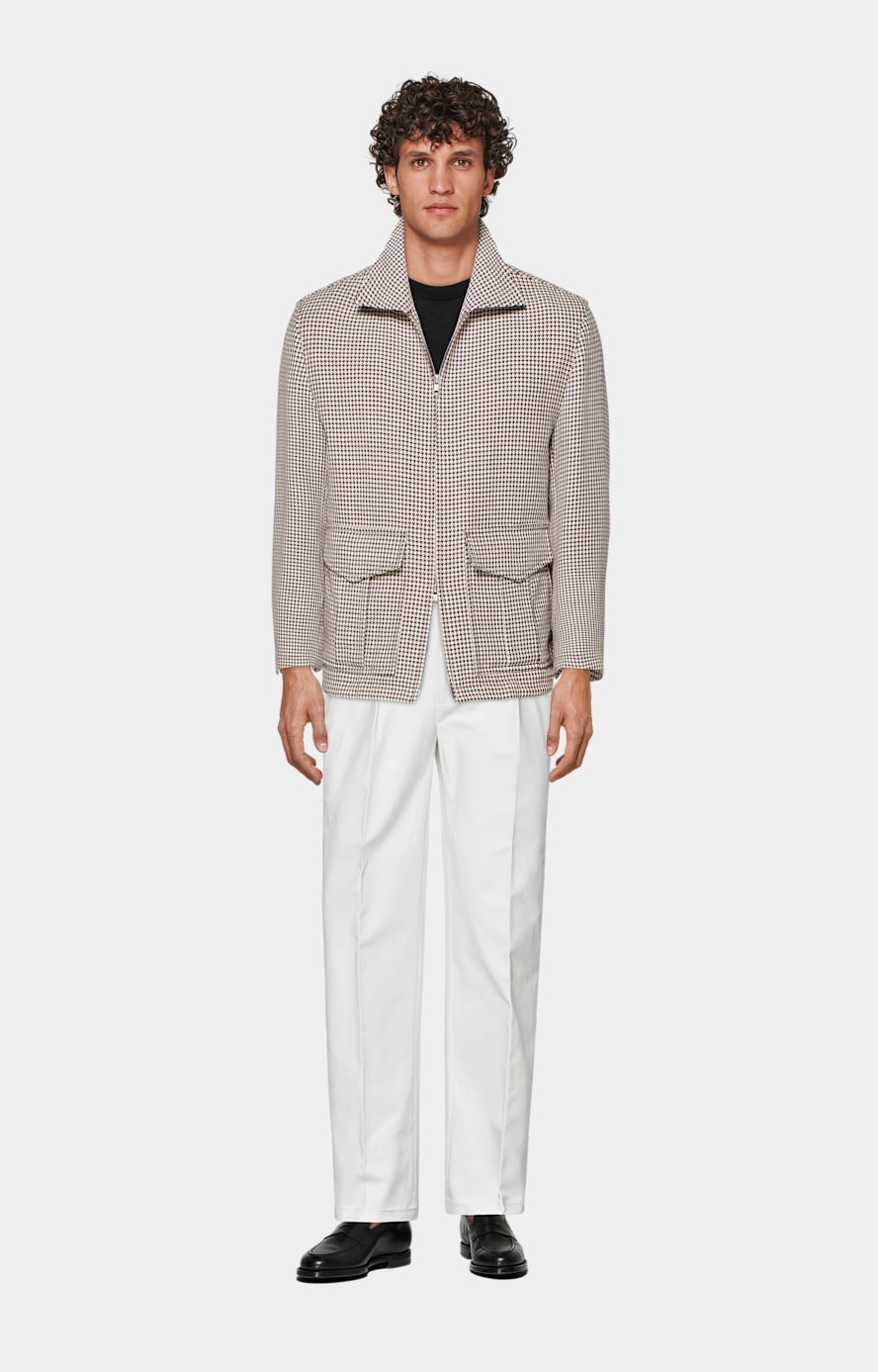 Off-White Wide Leg Tapered Mira Trousers