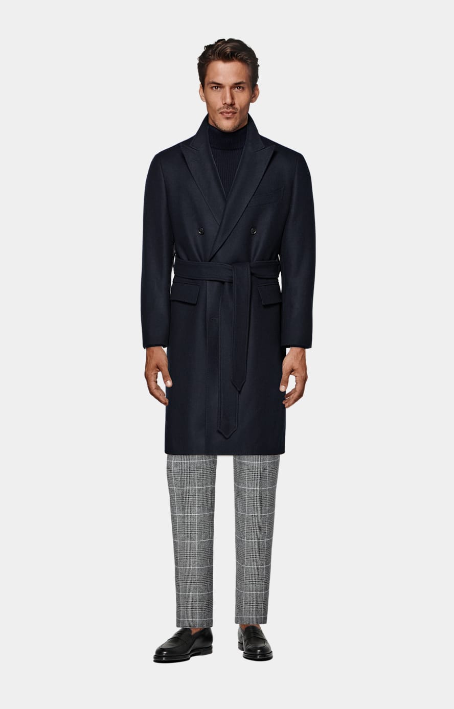 Mid Grey Checked Tailored Fit Milano Suit