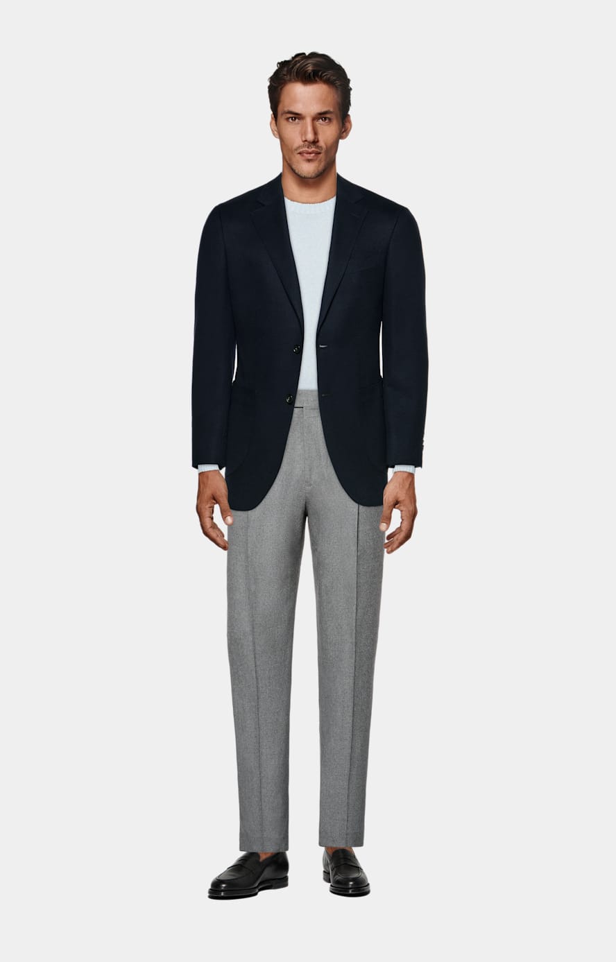 Suitsupply navy blazer best sale
