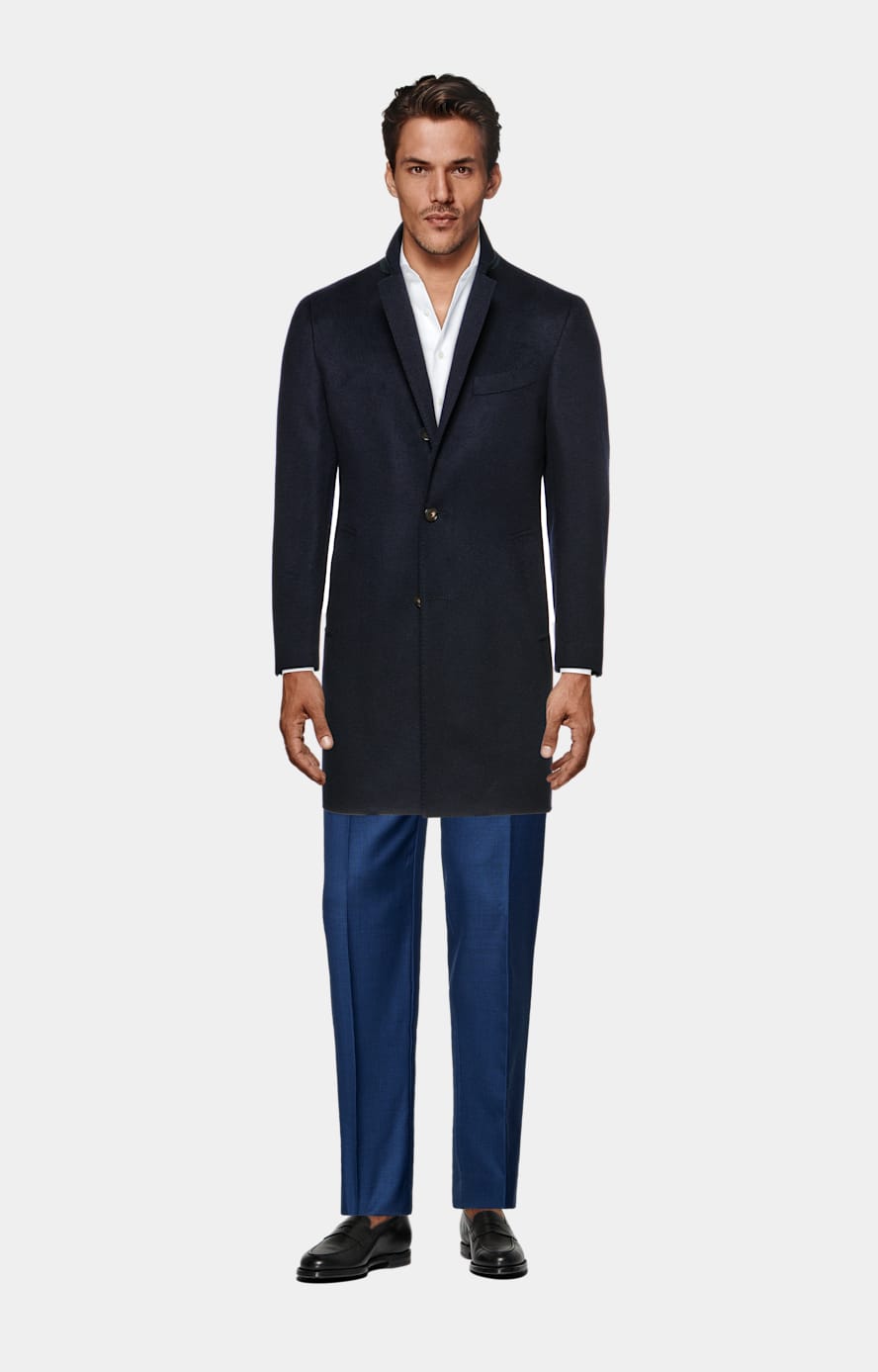 Giacca da abito Havana blu tailored fit