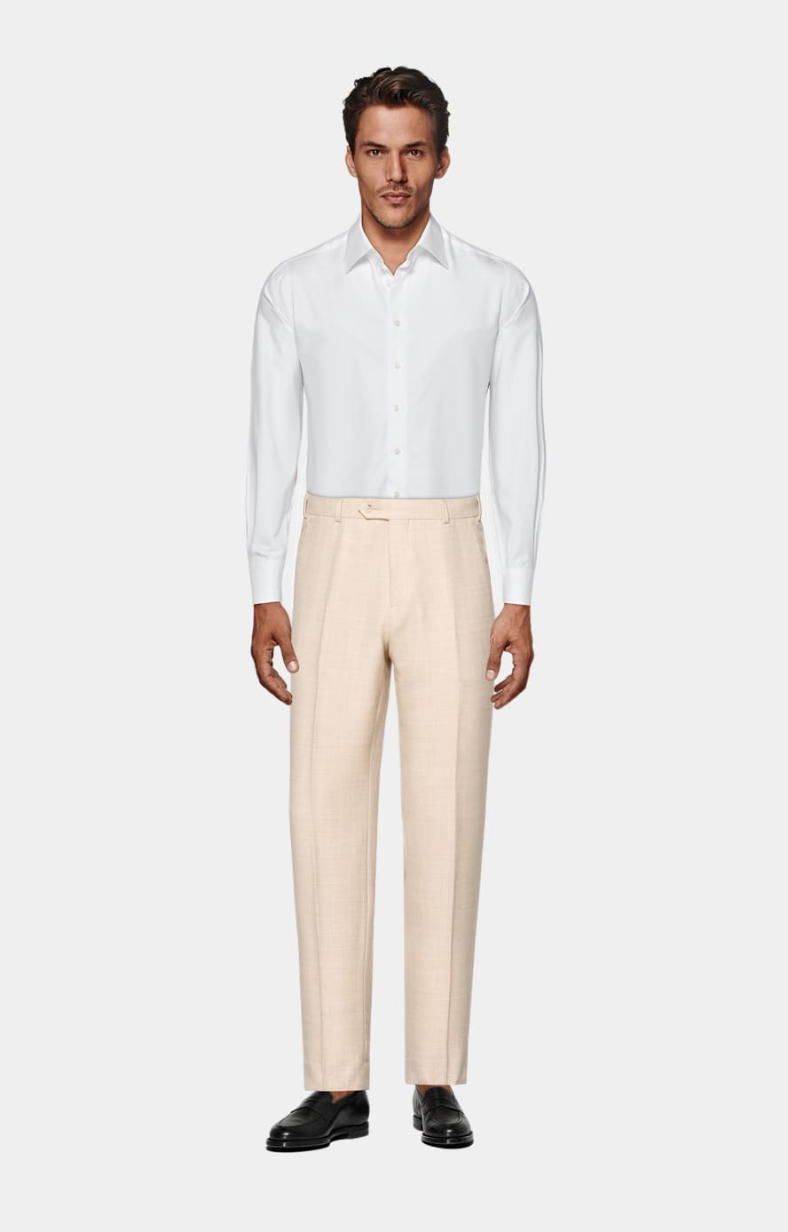 White Royal Oxford Slim Fit Shirt