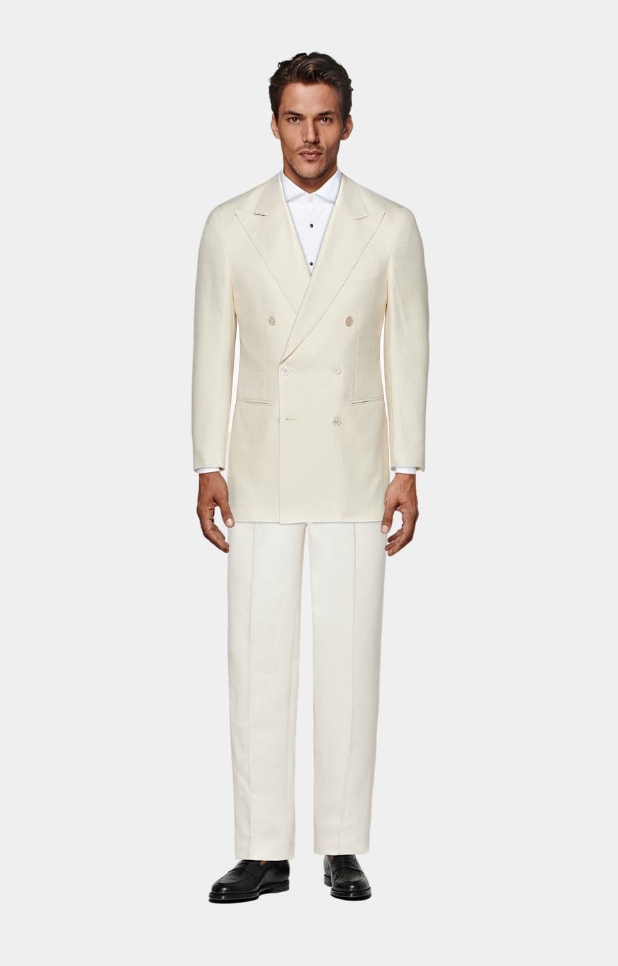 J crew white dinner jacket top
