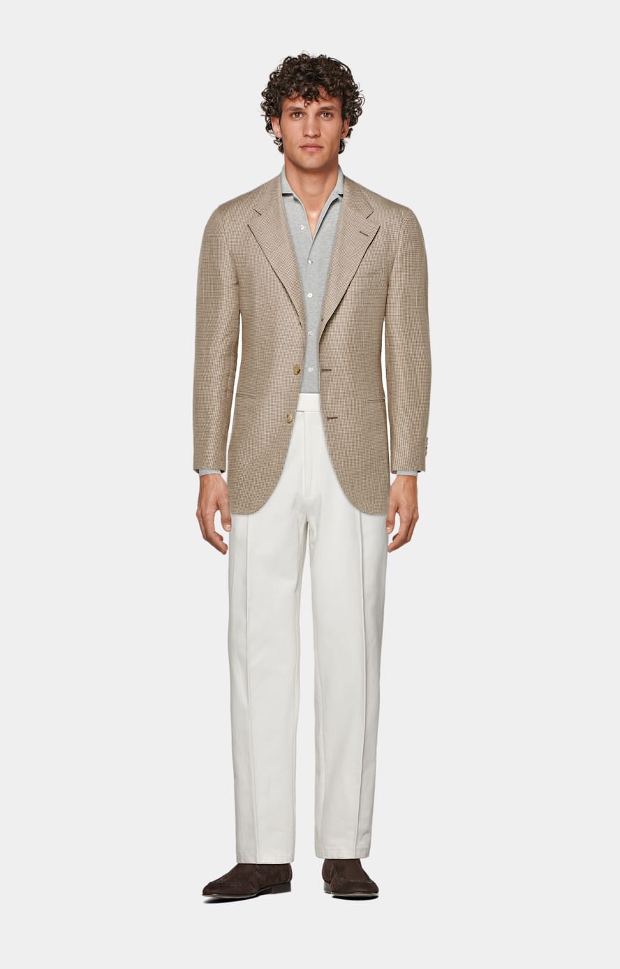 Light Grey Long Sleeve Polo Cardigan