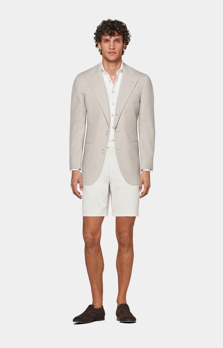 Chemise coupe tailored blanche