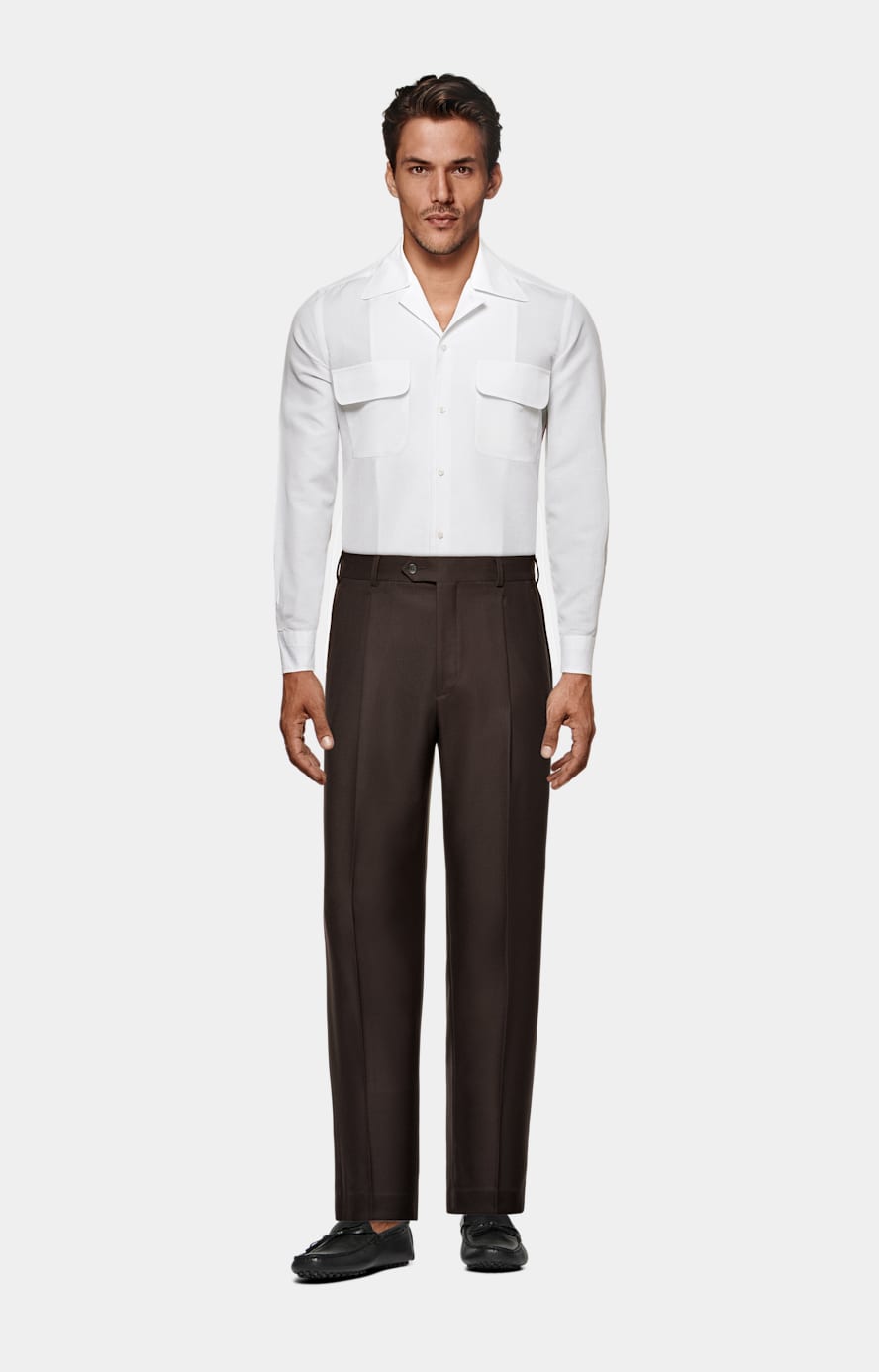 White Safari Shirt