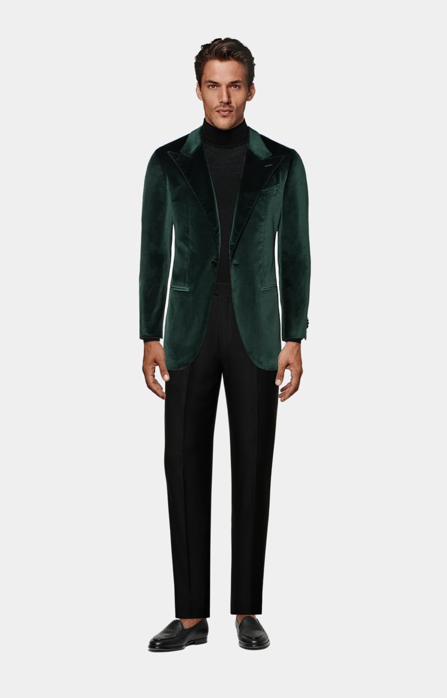Black Merino Turtleneck