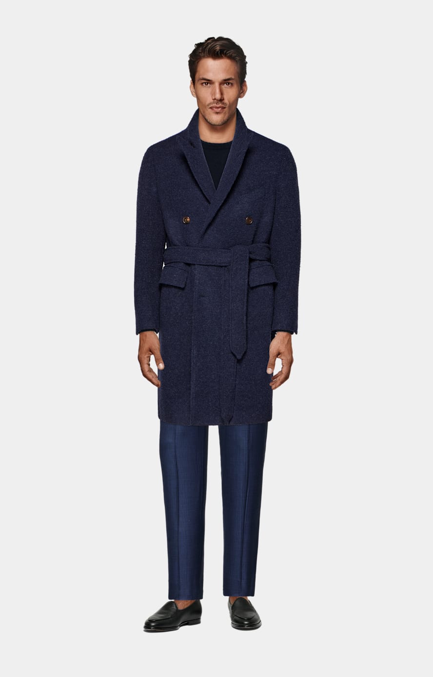Mid Blue Tailored Fit Havana Suit