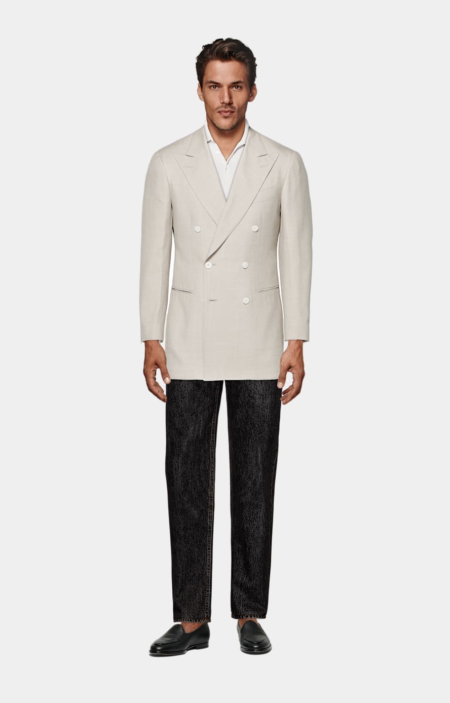 Polo blanc cassé