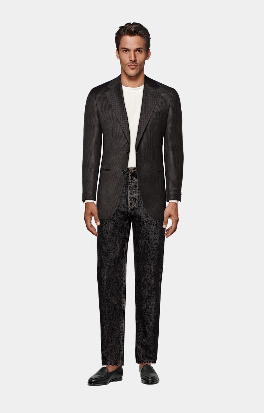 Off-White Merino Ribbed Crewneck