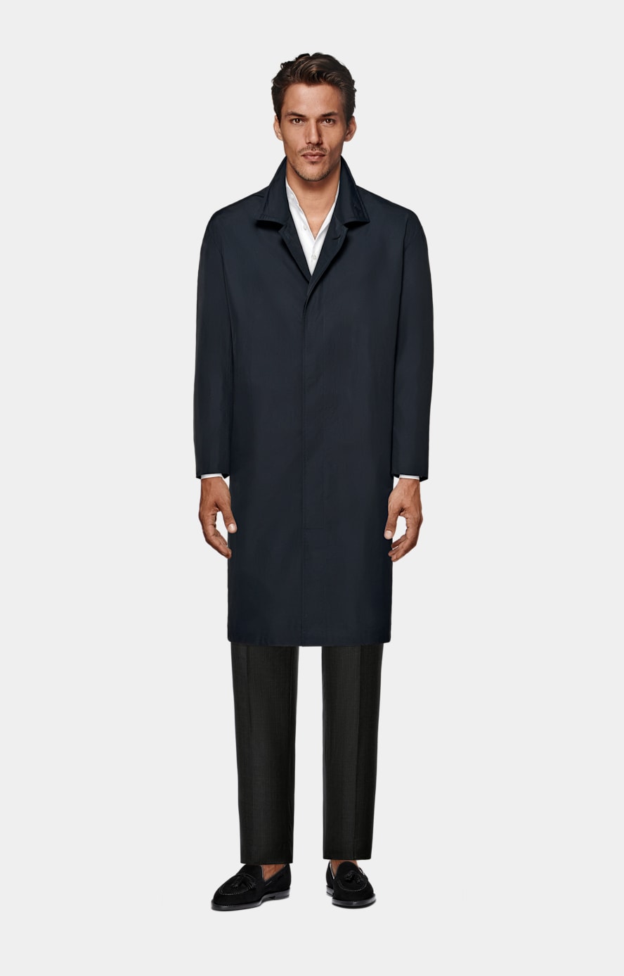 Navy Overcoat