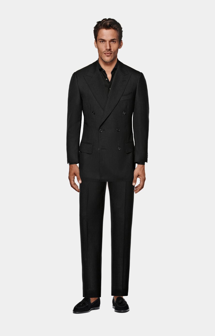 Hemd schwarz Tailored Fit