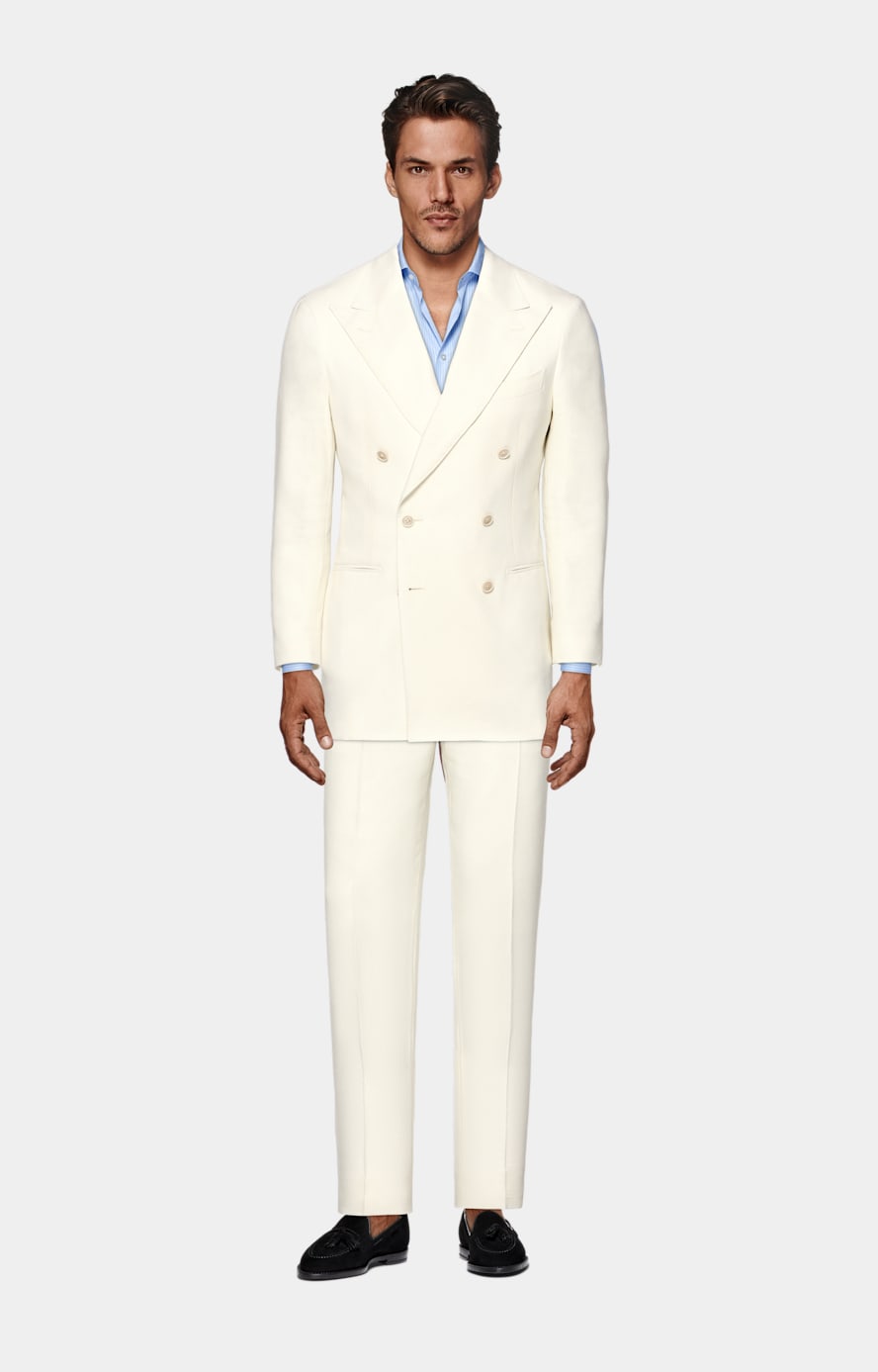 Popeline Hemd blau gestreift Tailored Fit