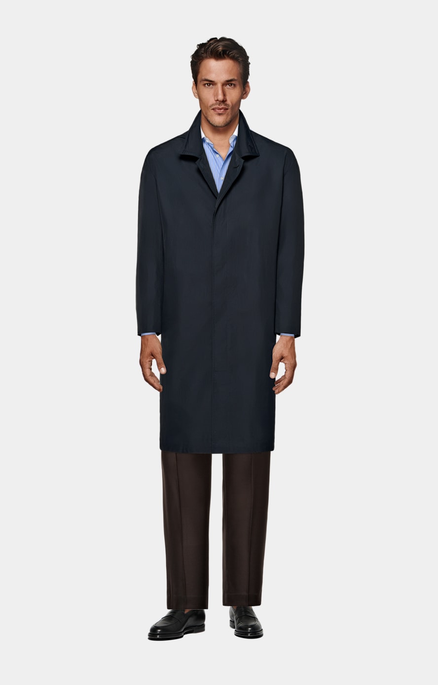 Navy Overcoat