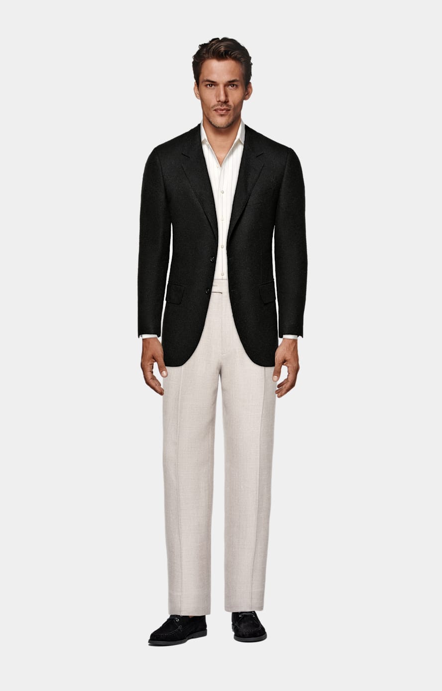 Milano Sakko schwarz Tailored Fit
