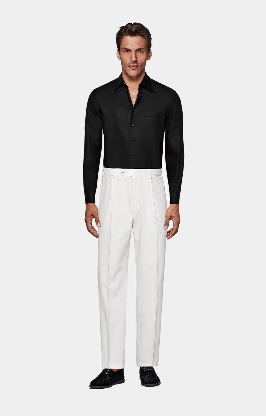 Black Relaxed Fit Shirt