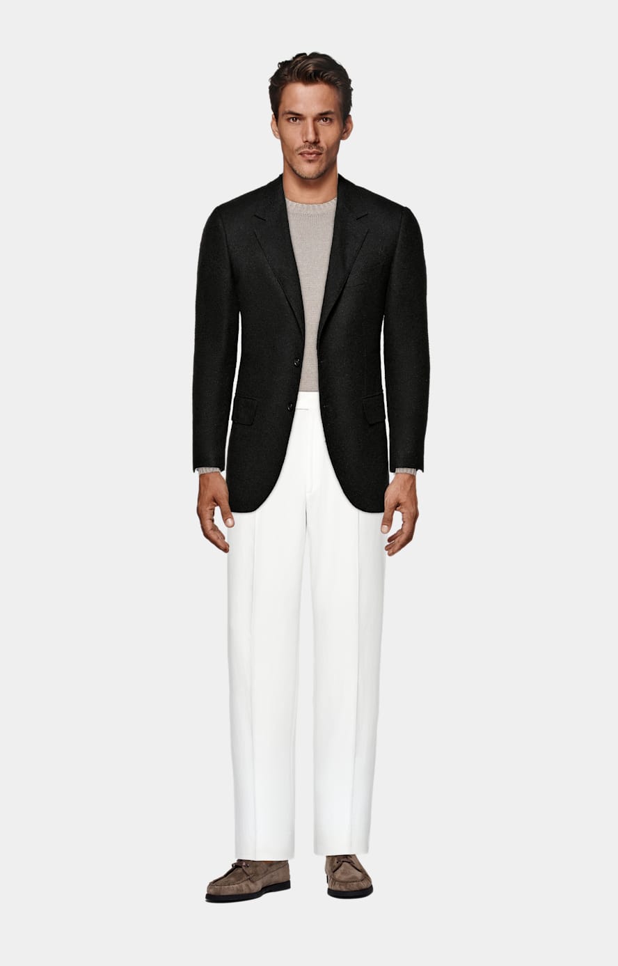 Milano Sakko schwarz Tailored Fit