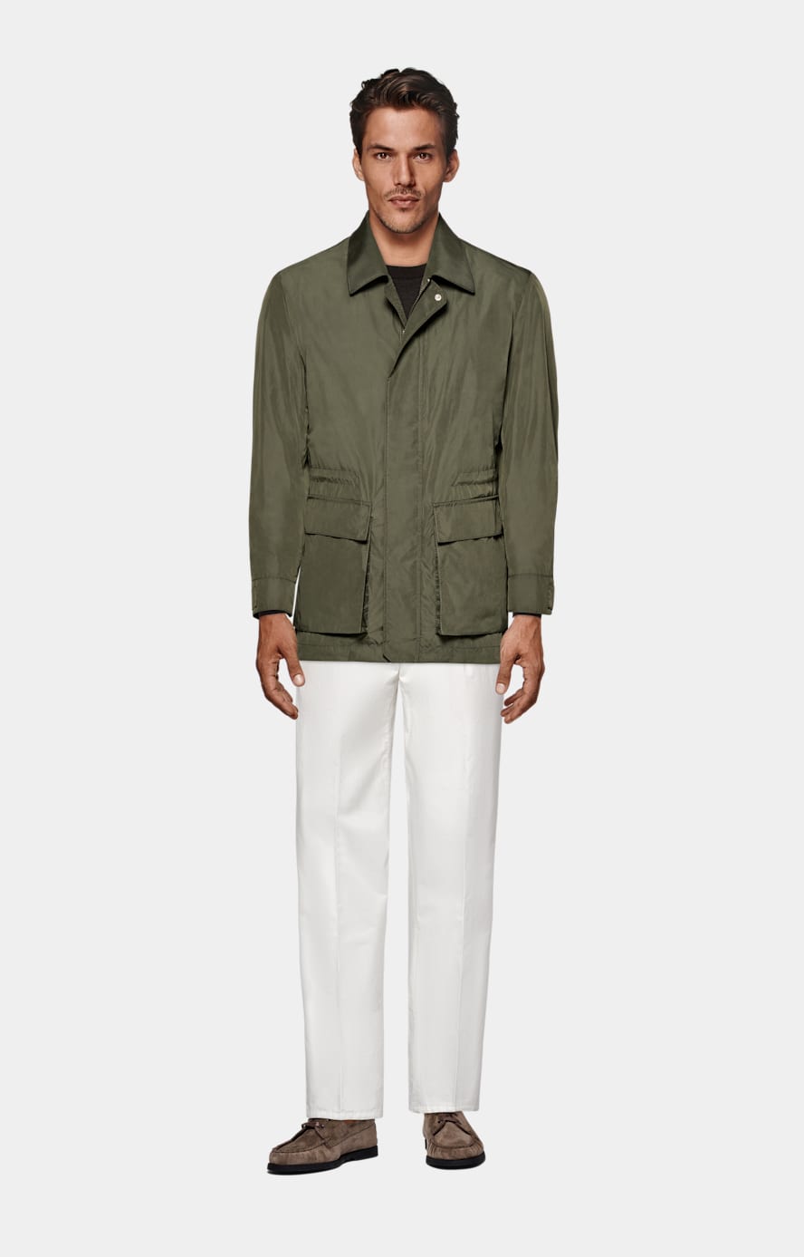 Field jacket verde