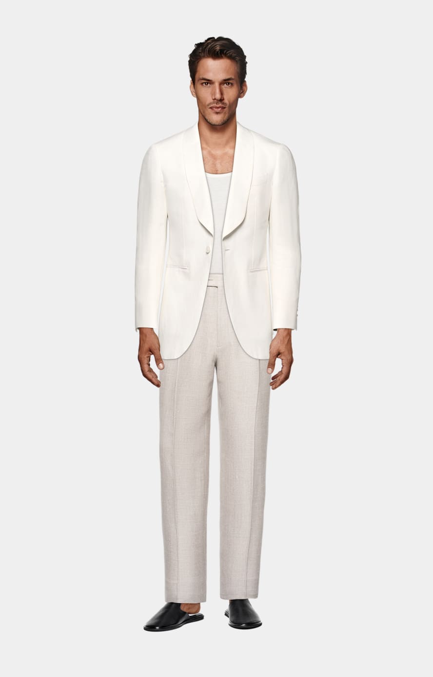 Off-White Tailored Fit Havana Dinner Jacket