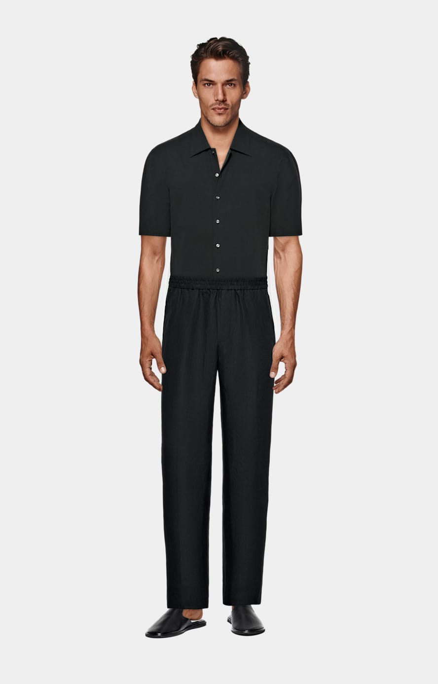 Black Short Sleeve Shirt