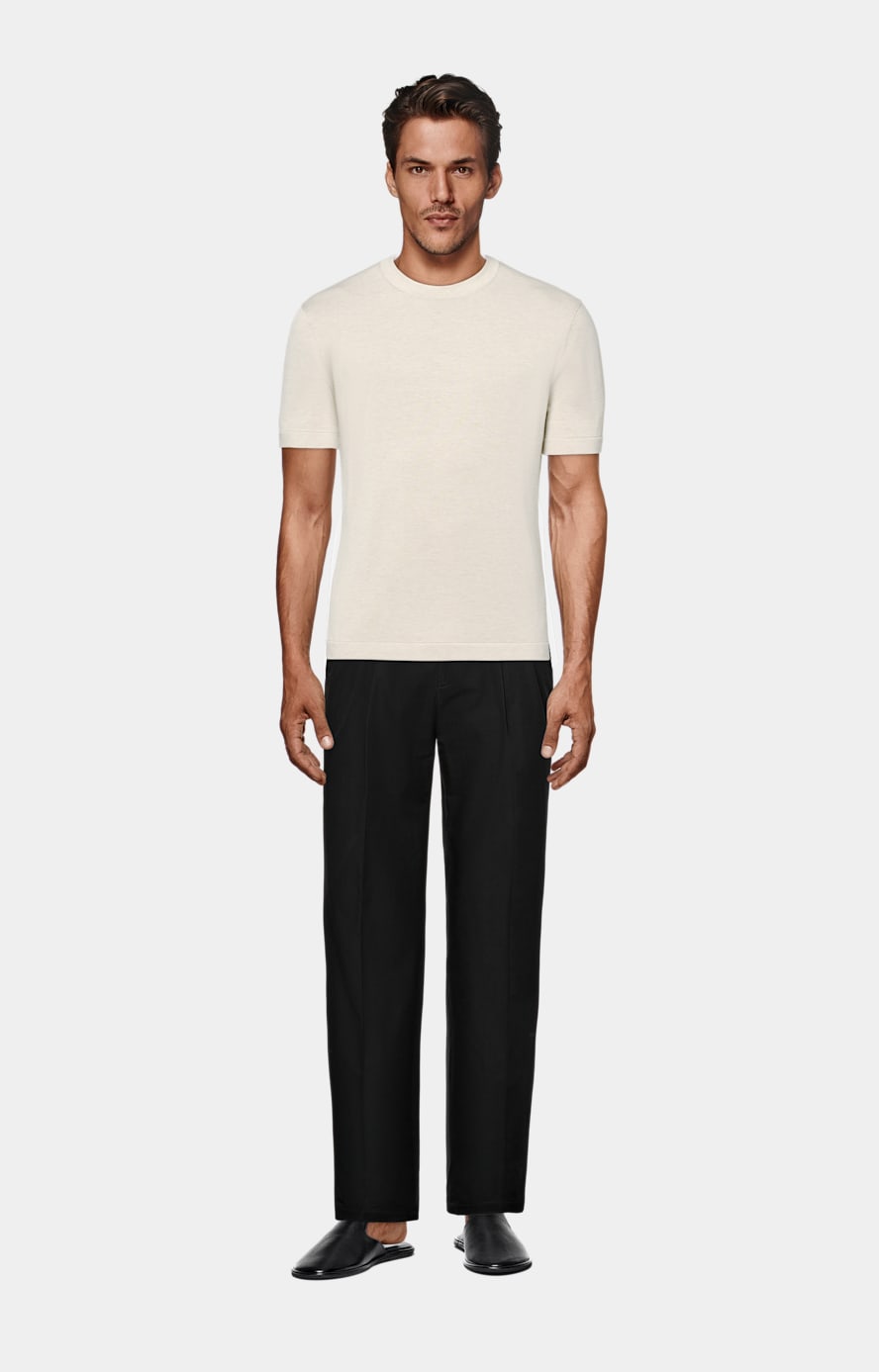 Sand Short Sleeve Crewneck