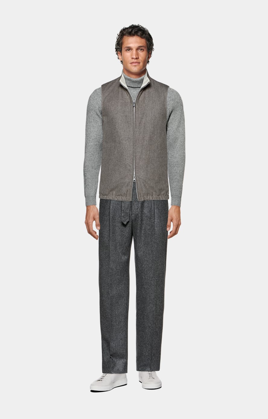 RowCC TurtleNeck Knit - Pale Grey