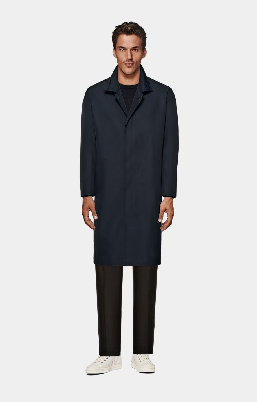 Navy Overcoat