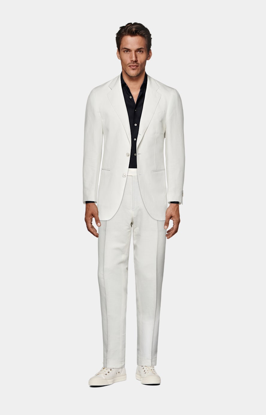 Off-White Tailored Fit Havana Suit Jacket