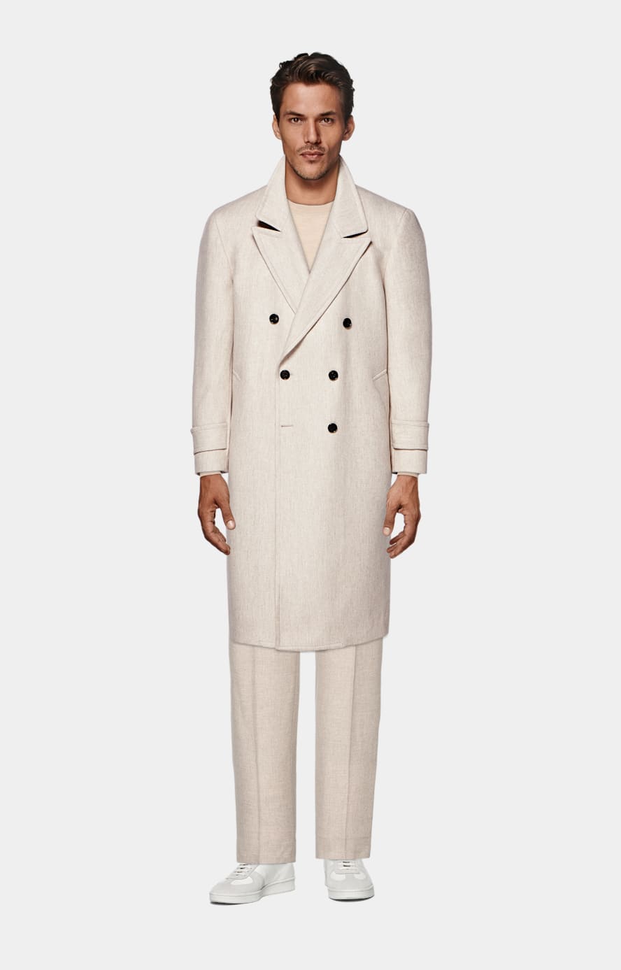Sand Tailored Fit Milano Suit