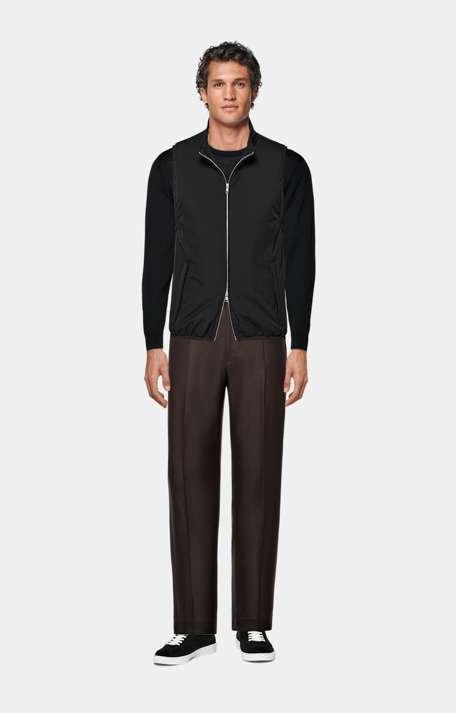 Lightweight Merino Crewneck Midnight