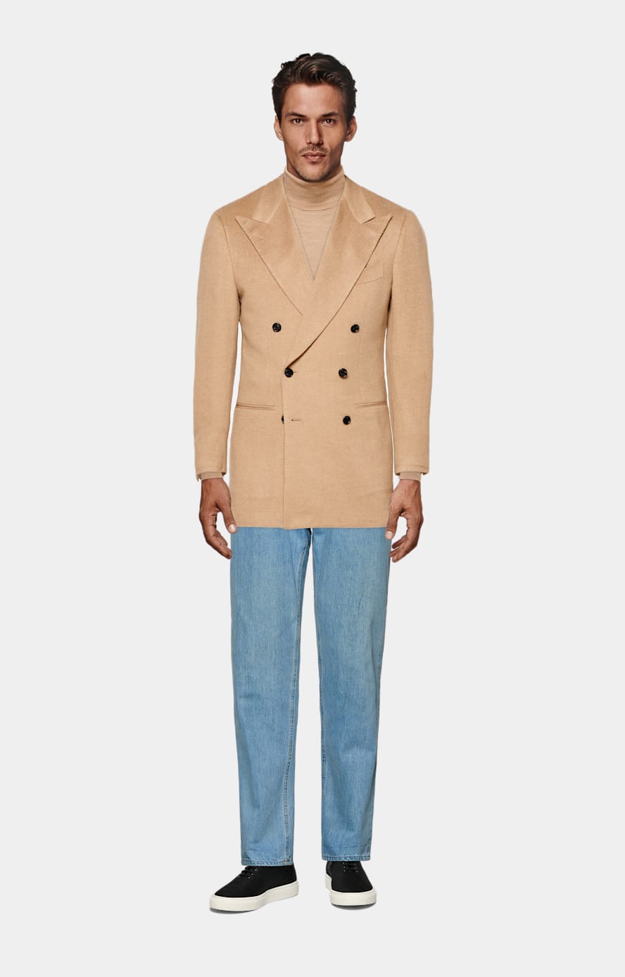 Havana Sakko mittelbraun Tailored Fit