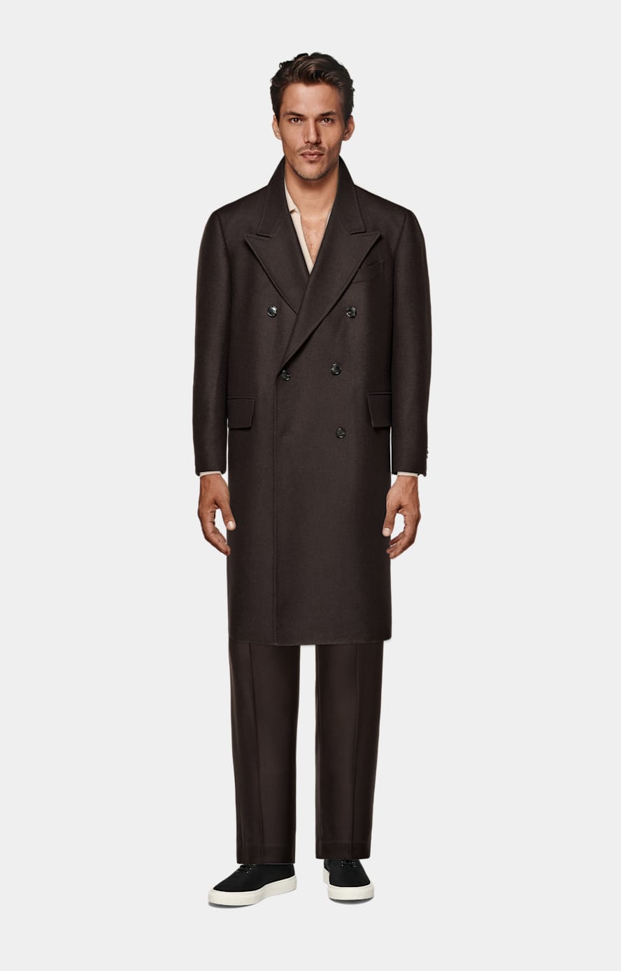 Dark Brown Overcoat