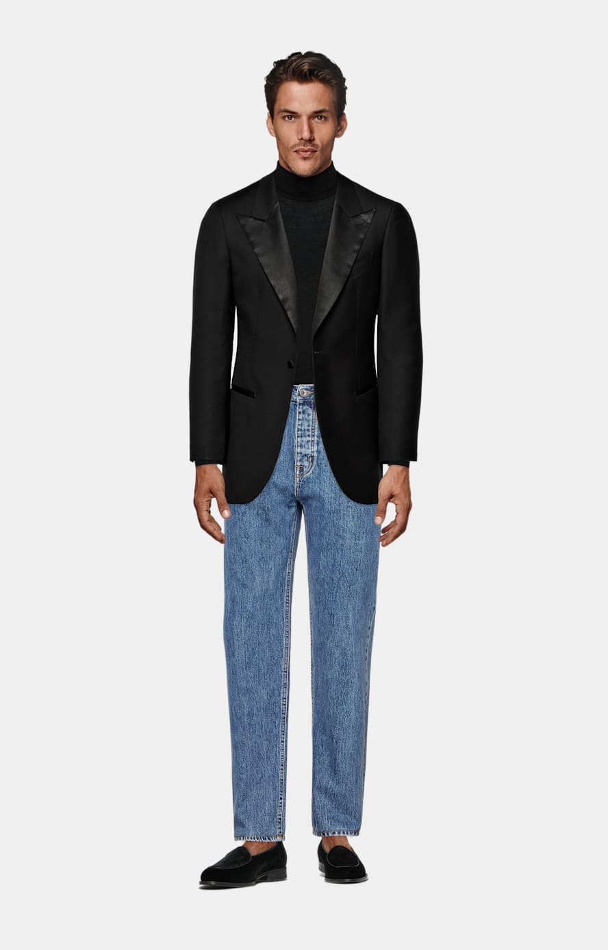 Havana Dinner Jacket schwarz Tailored Fit