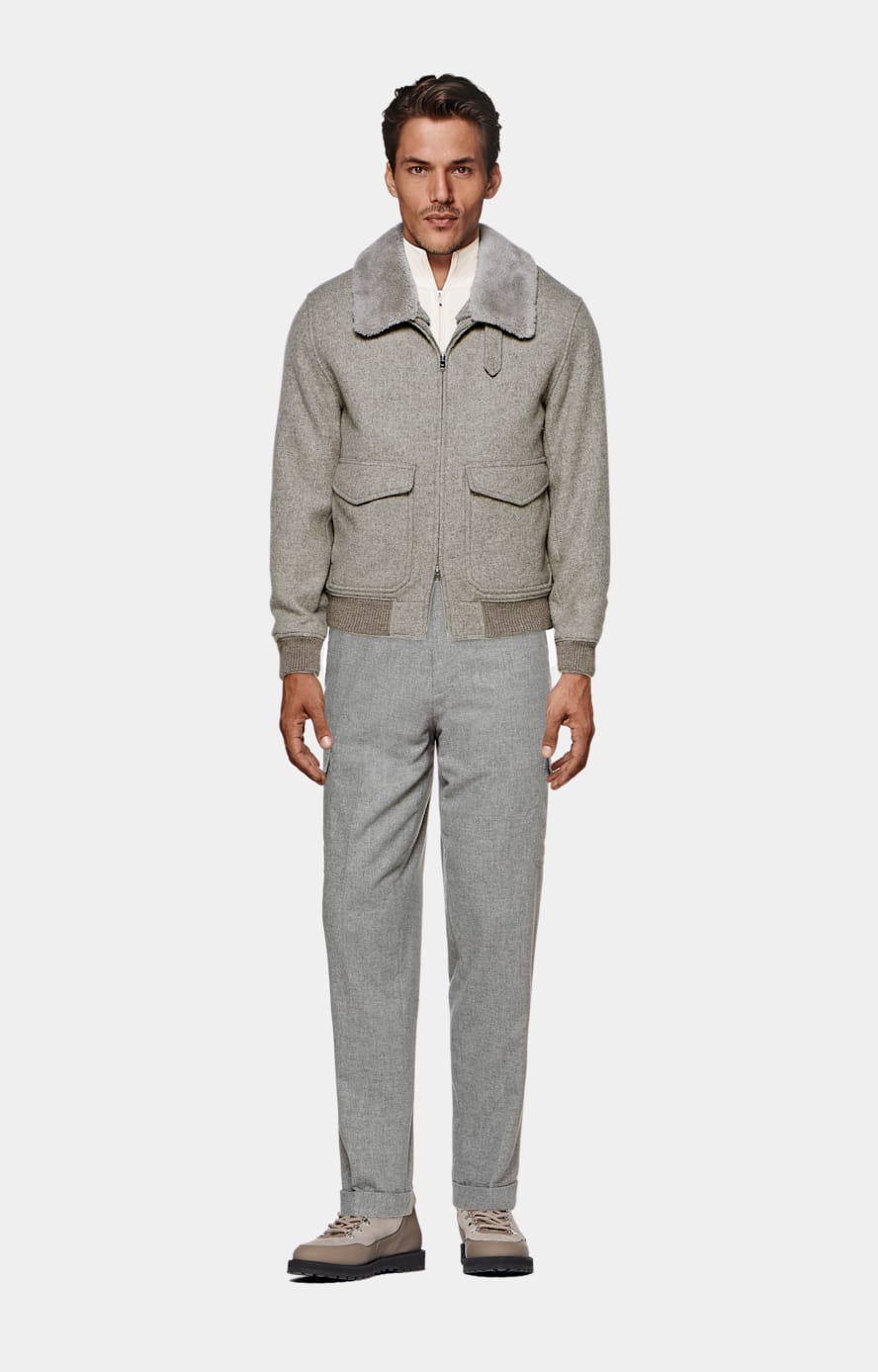 Off-White Half Zip