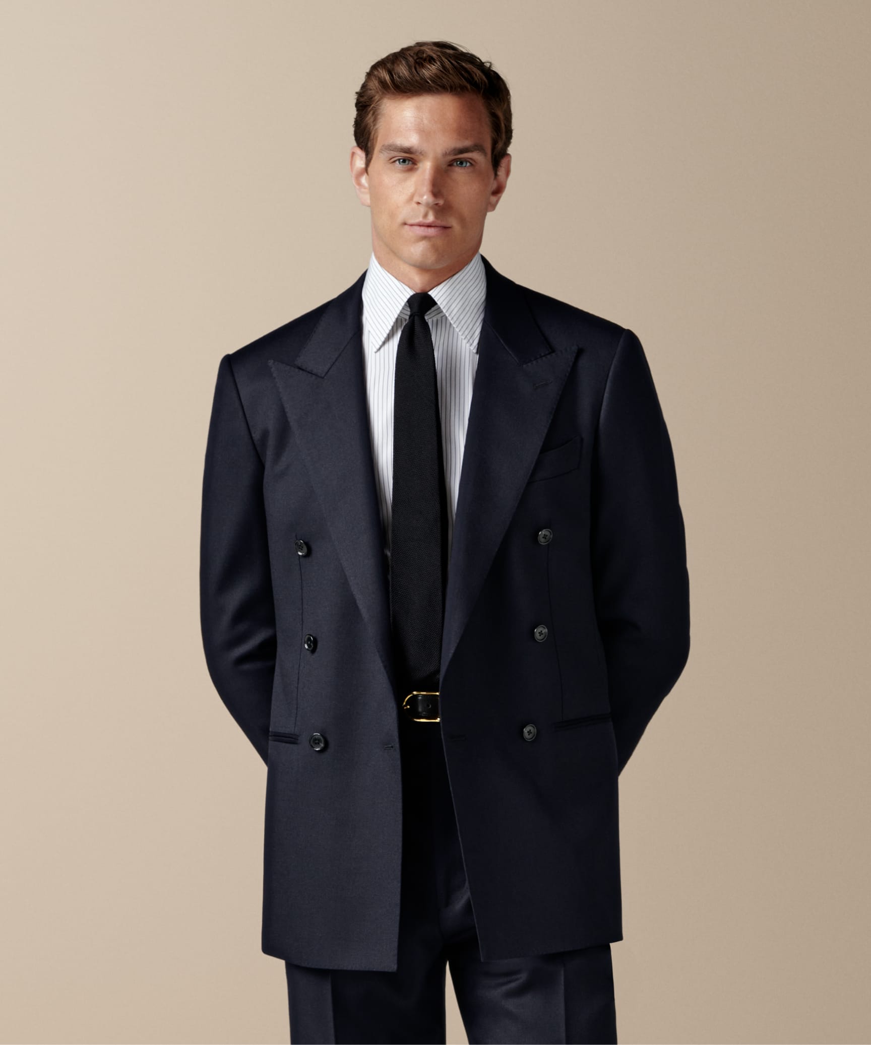 Navy Tailored Fit Havana Suit Mix and Match