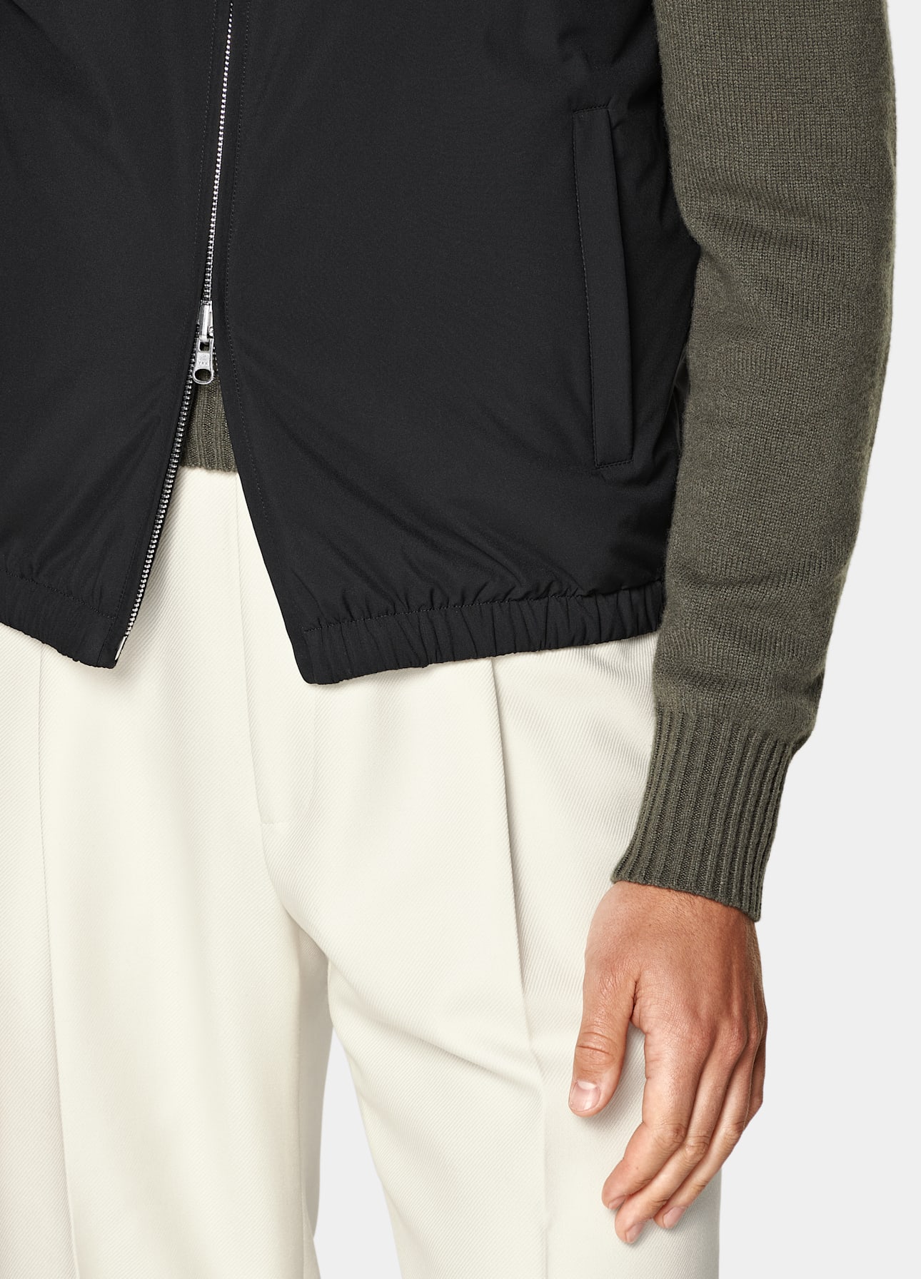 Reversible Light Padded Zip Vest