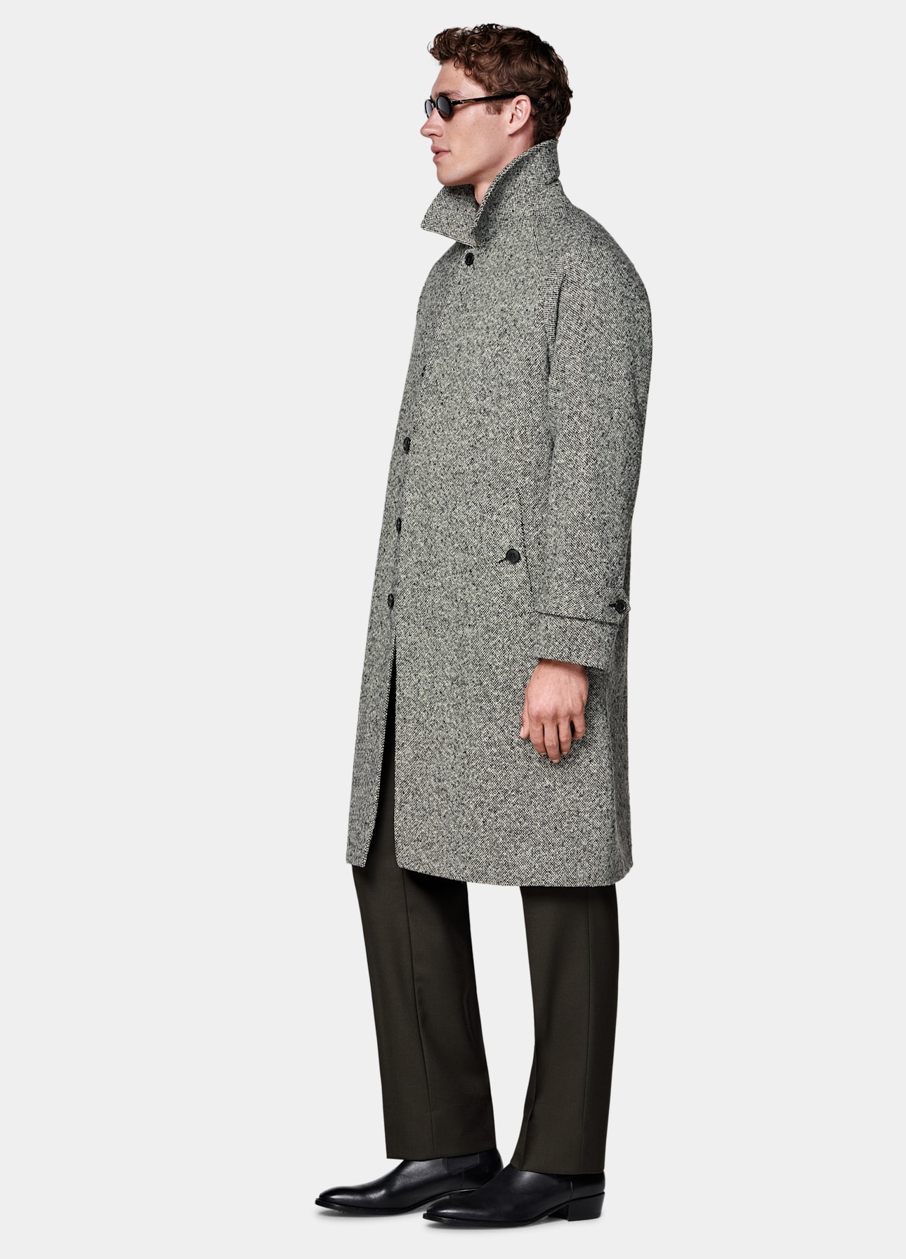 Relaxed Raglan Overcoat