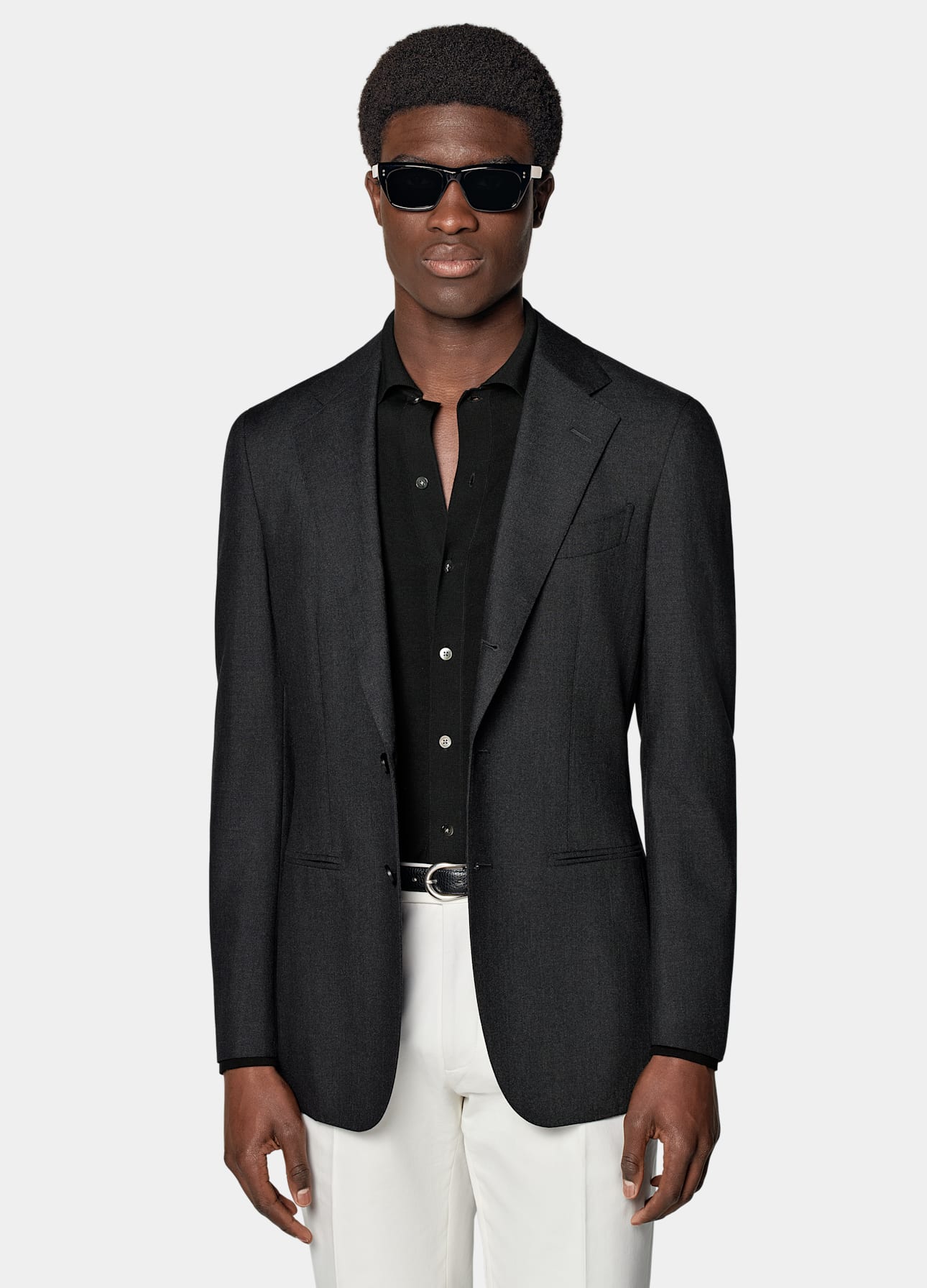 Tailored Fit Havana Suit Jacket