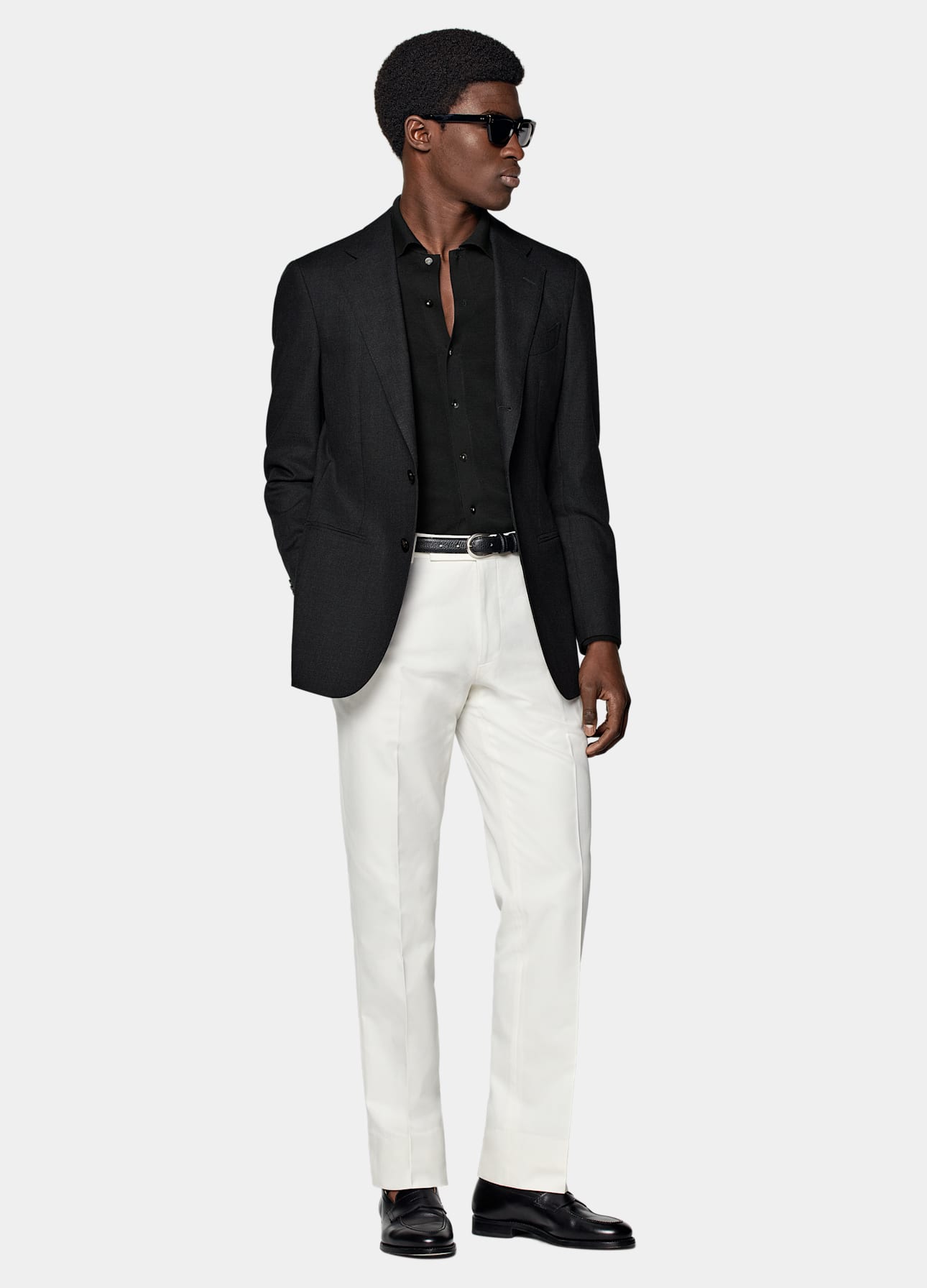 Tailored Fit Havana Suit Jacket