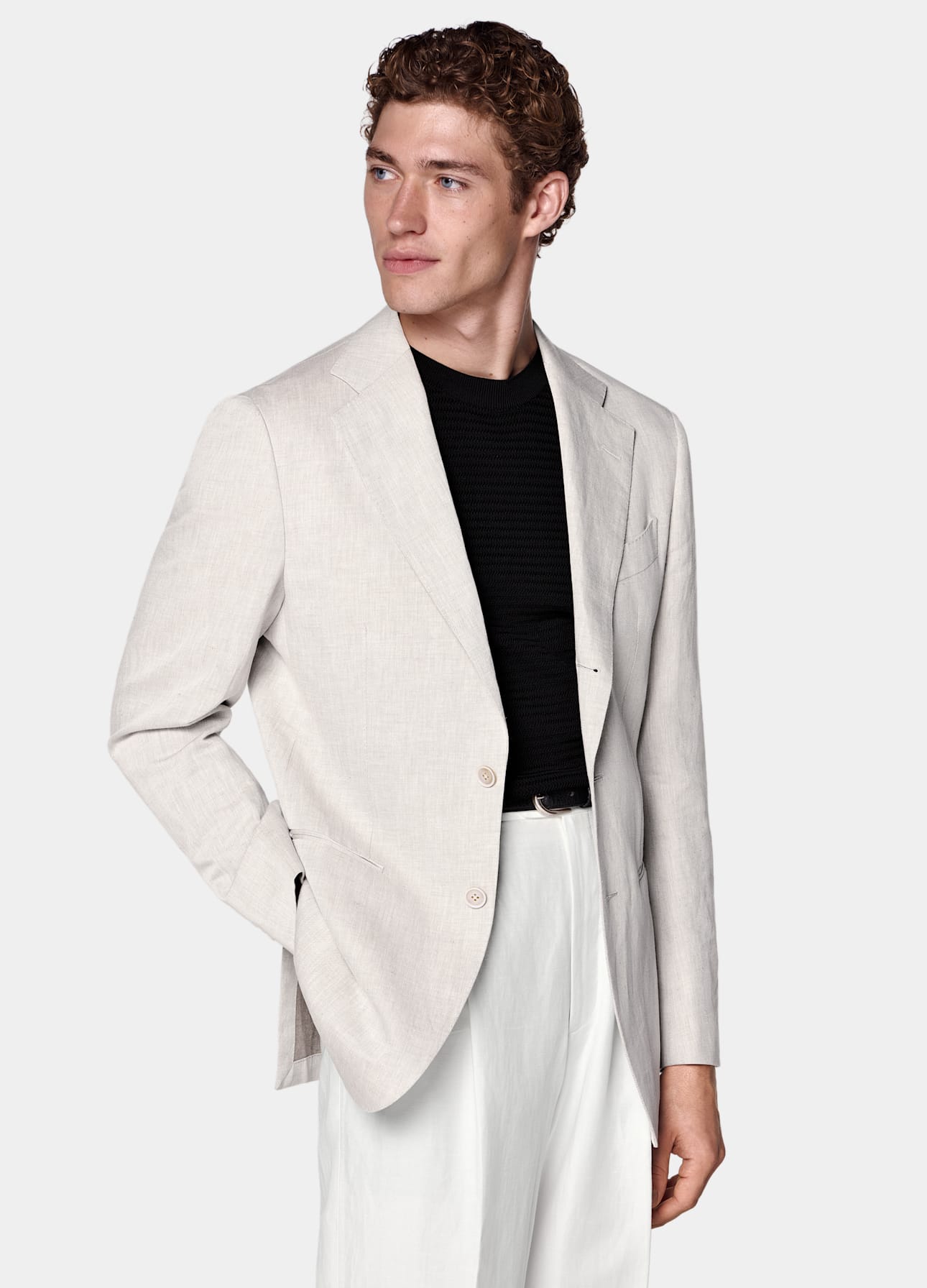 Tailored Fit Havana Suit Jacket
