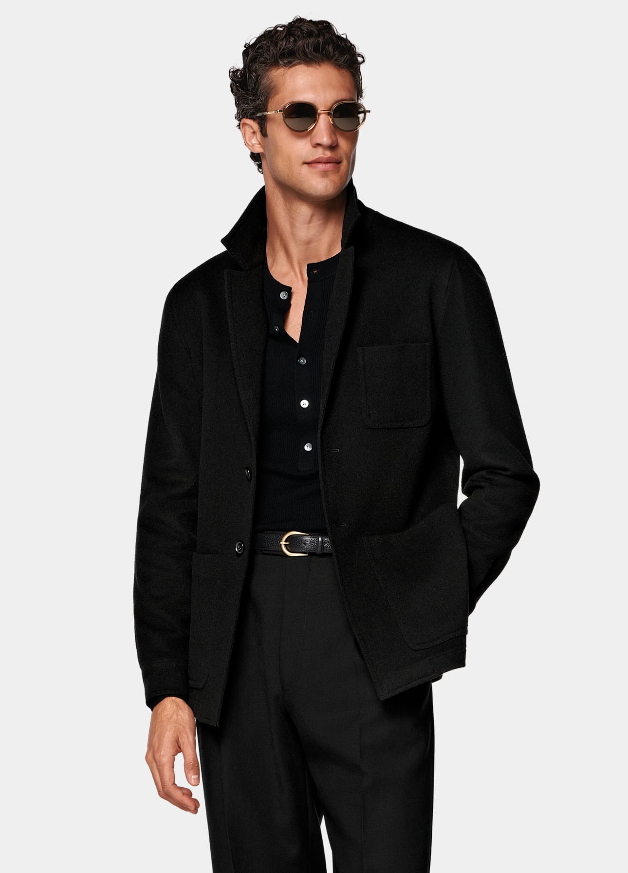 Relaxed Fit Shirt-Jacket
