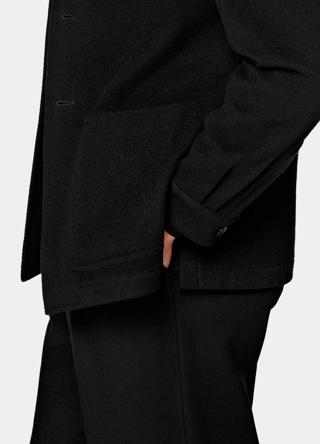 Relaxed Fit Shirt-Jacket