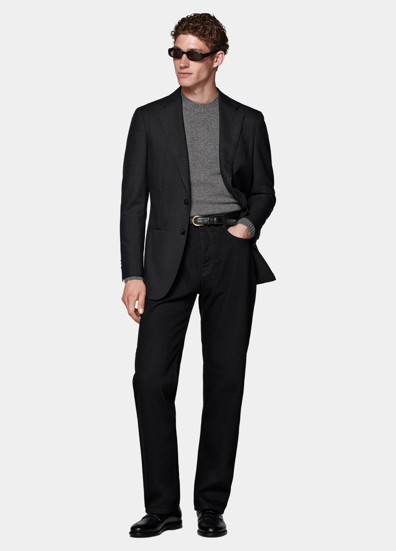 Tailored Fit Havana Suit Jacket