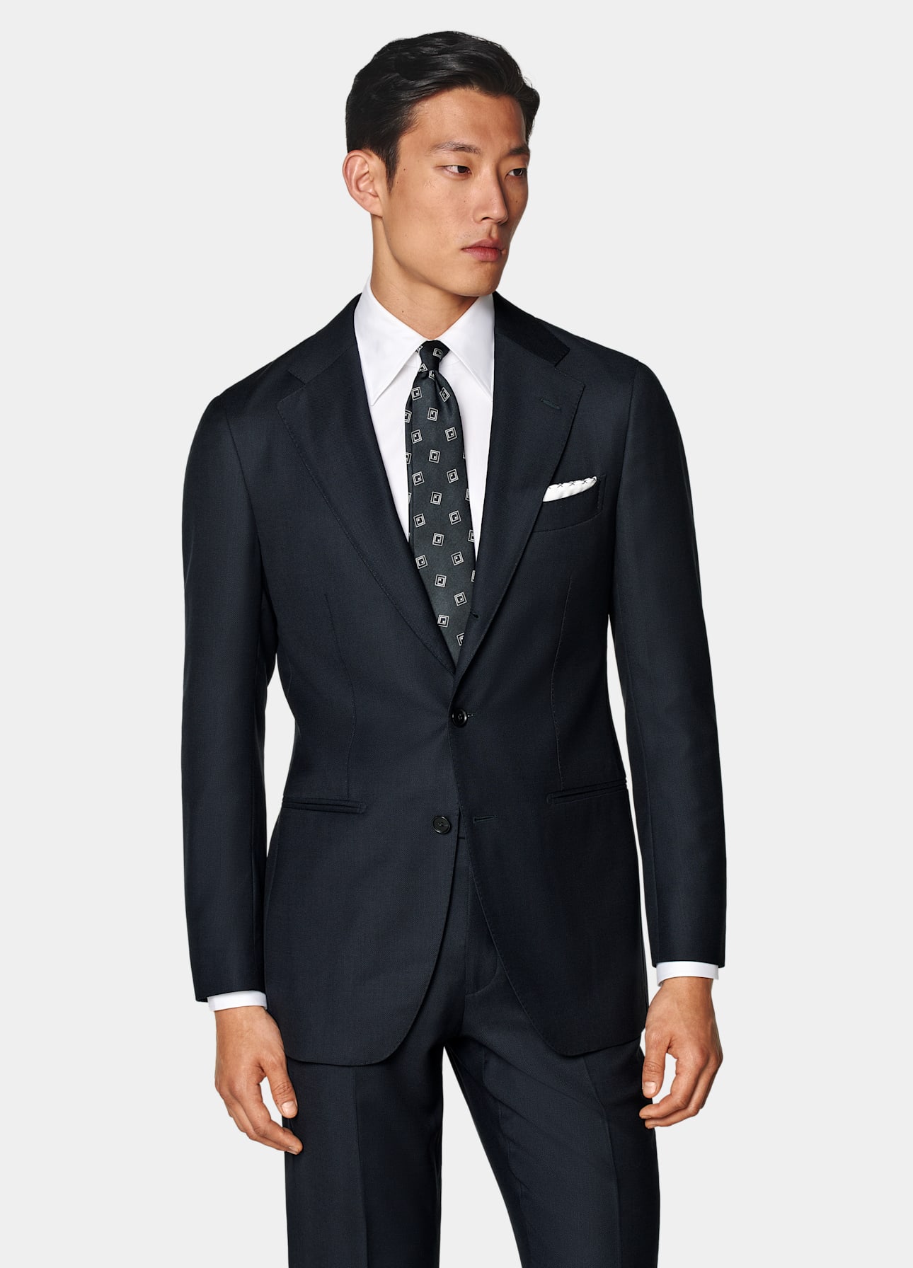 Tailored Fit Havana Suit Jacket