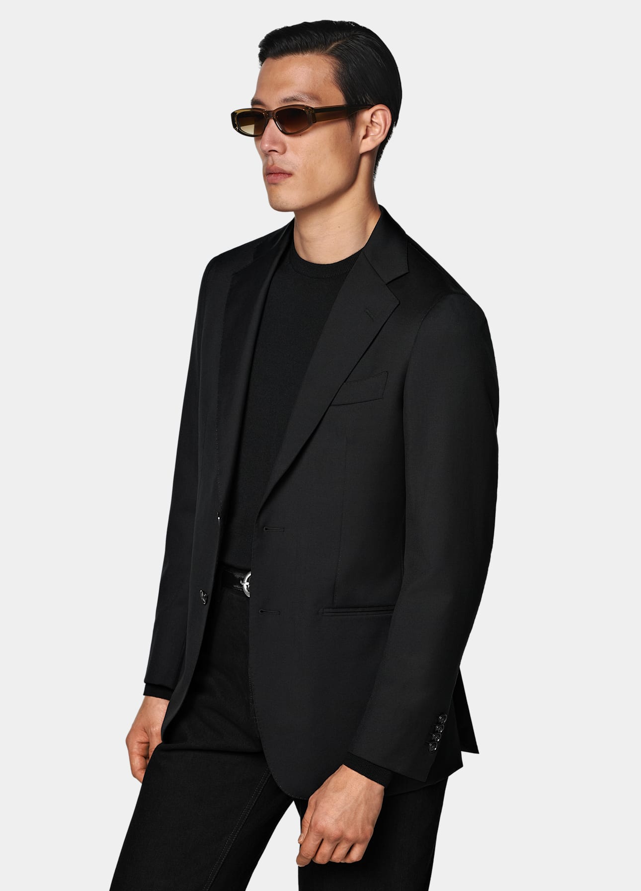 Perennial Tailored Fit Havana Suit Jacket