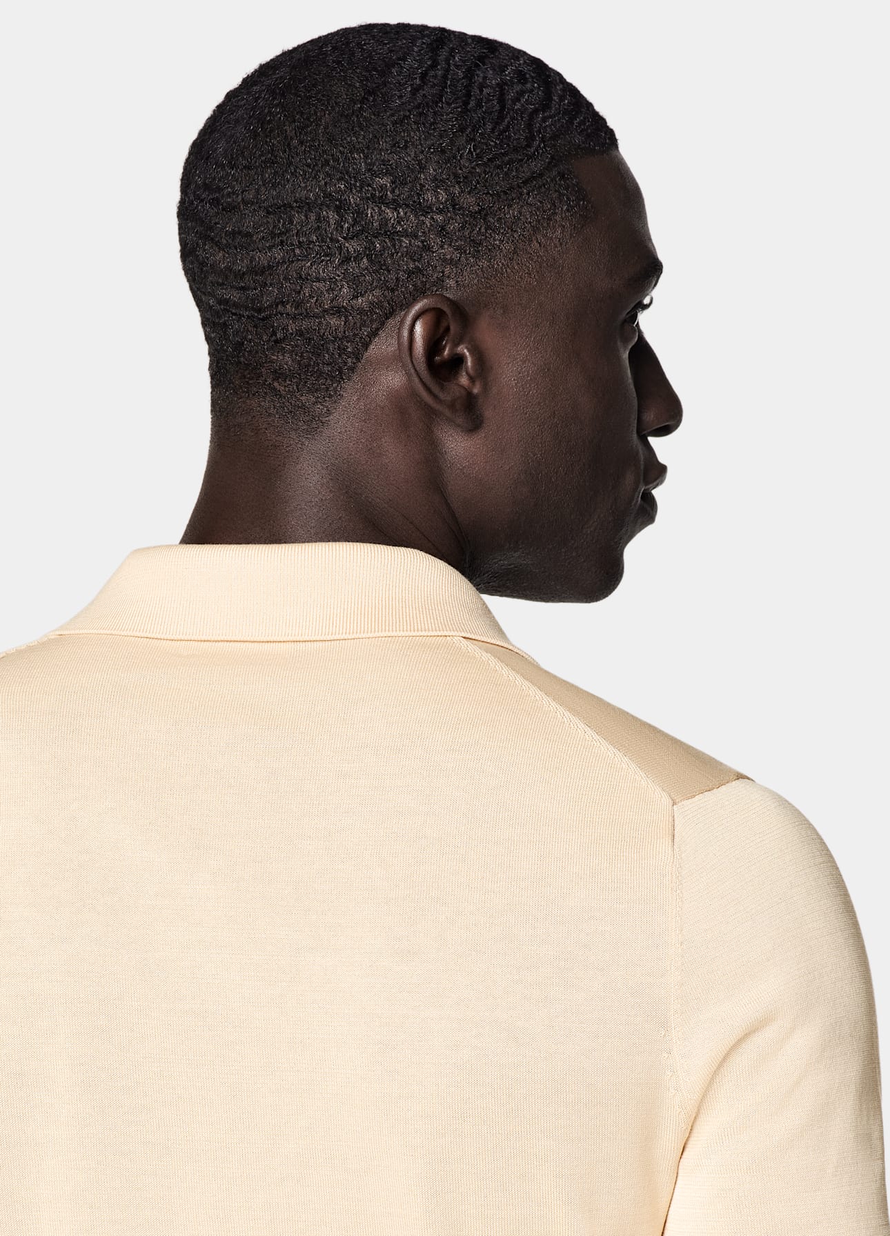 Buttonless Polo